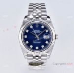 Clean Factory 1:1 Clone Rolex Datejust 41 Blue Face Diamond Jubliee Cal.3235 Watches